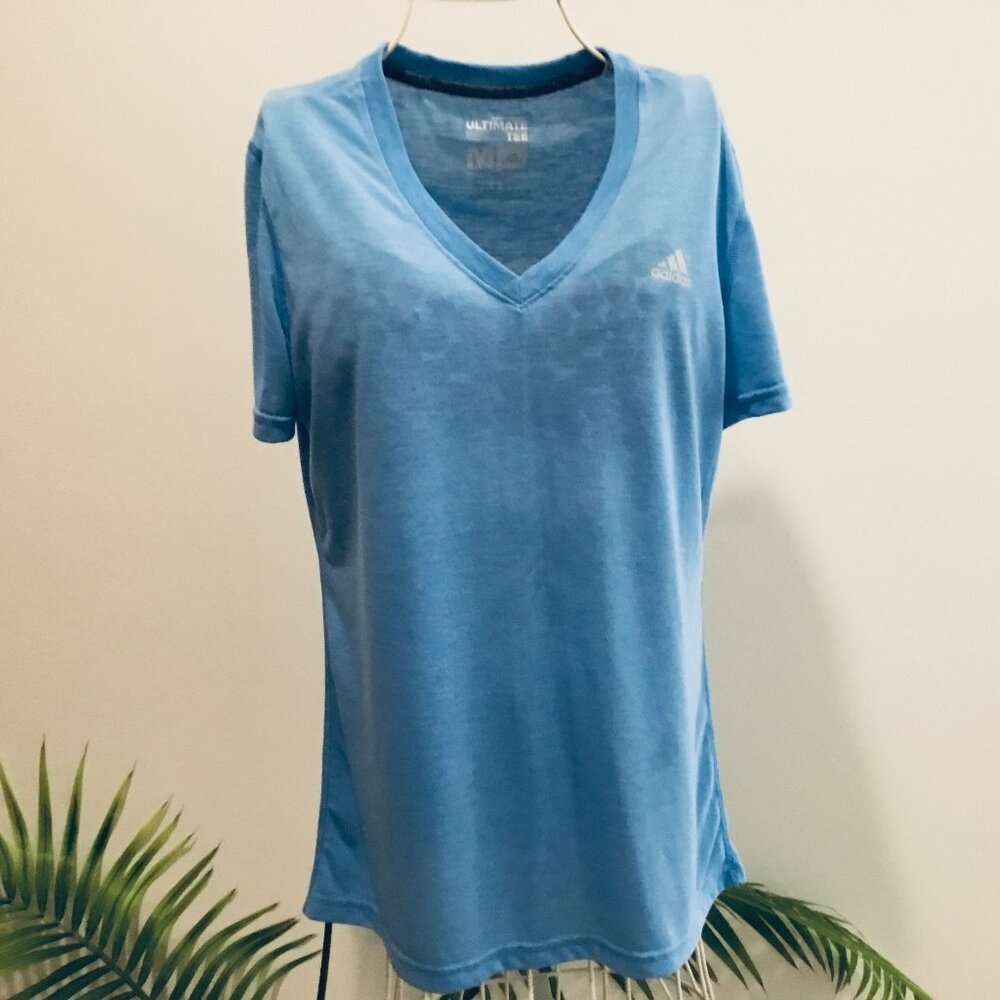Adidas Ultimate Blue Tee - Medium
